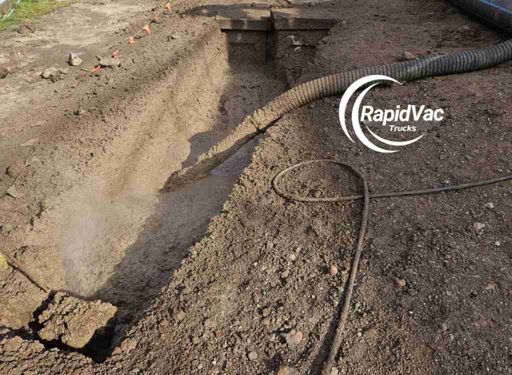 Hydro excavation services in Newcastle for efficient and damage-free trenching.